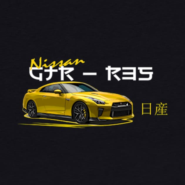 Nissan GTR R35, GT-R, JDM Car by T-JD